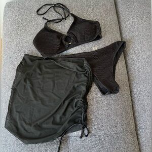 NWOT black bikinis sets